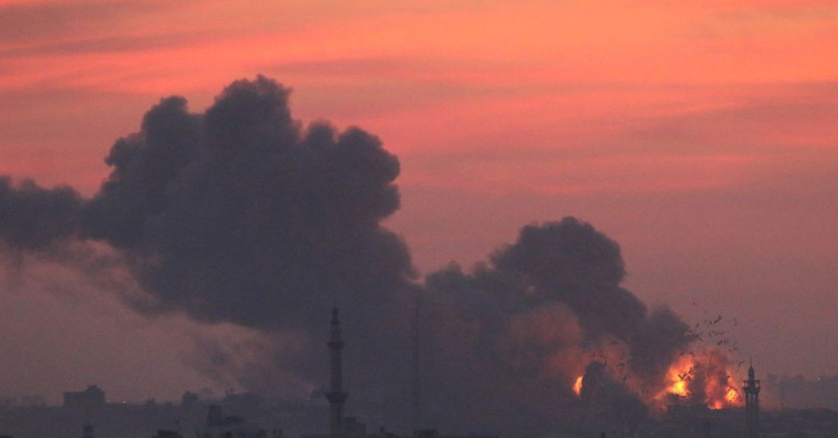 Gaza Comes Under Sustained Bombardment By Israel After Hamas Attacks